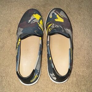 Hermes Men's Sneakers - Black, Yellow, Gray